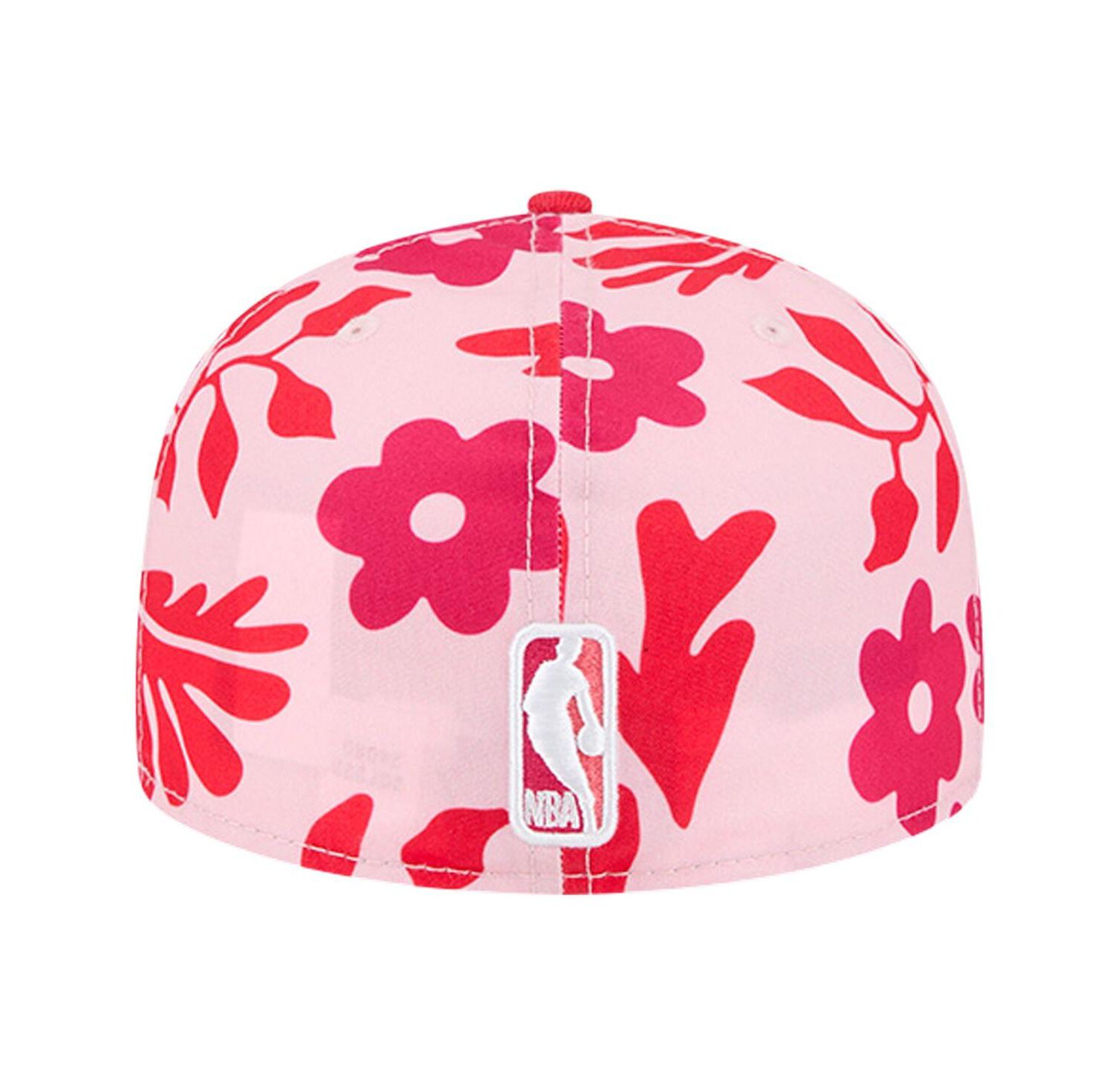 Men's Red Atlanta Hawks Palm Fronds 2-Tone 59FIFTY Fitted Hat