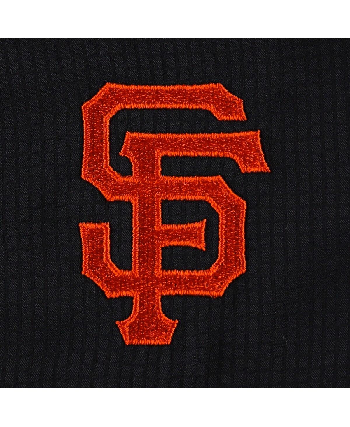 Columbia Men's Black San Francisco Giants Tamiami Omni-shade Button-down Shirt In Black