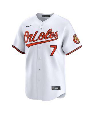Men's Jackson Holliday White Baltimore Orioles Home Limited Player Jersey
