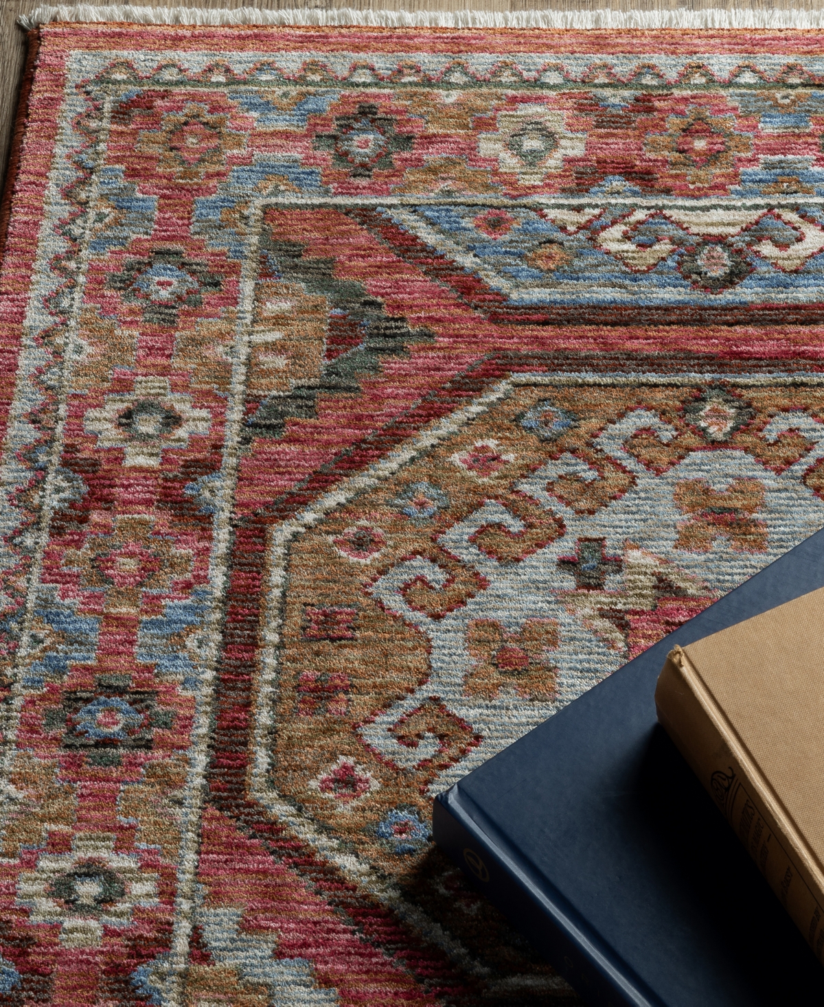 Oriental Weavers Hastings Ha05r 5'3x7'6 Area Rug In Pink