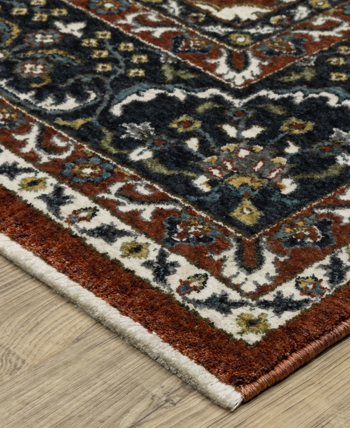 Oriental Weavers Vivian Vi04b 7'10x10'10 Area Rug In Red