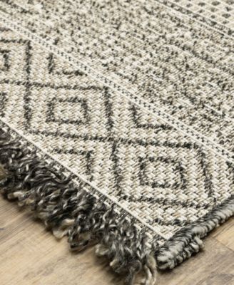Oriental Weavers Gillian Rug Collection In Charcoal