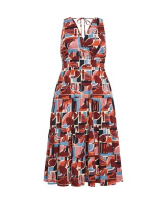 Plus Size Amara Print Maxi Dress