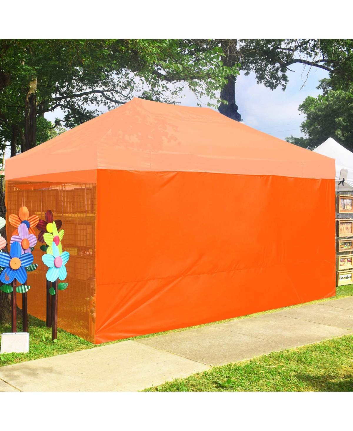 Instahibit 1 Pack Side Wall for 10x15 Ft Ez Pop Up Canopy Tent UV50+ Garden Sun