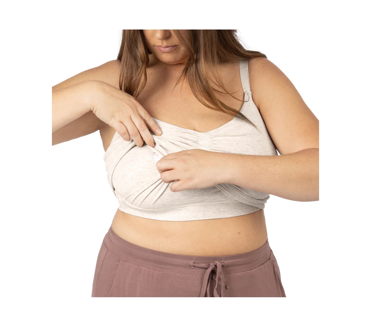 Maternity Hands-Free Pumping Lounge & Sleep Bra