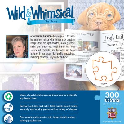 MasterPieces Wild & Whimsical - The Library 300 Piece EZ Grip Puzzle