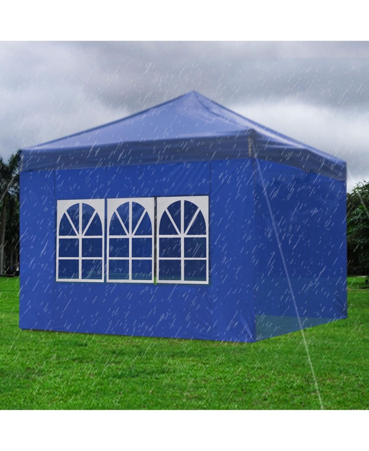 Yescom InstaHibit Universal Window Sidewall UV30+ Fits 10x10ft Canopy Picnic 1 Piece