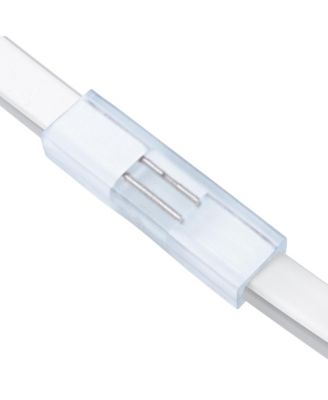 DELight 10 Sets 2 Wire Splice Connector with Pins for 7x14mm LED Neon Rope Light