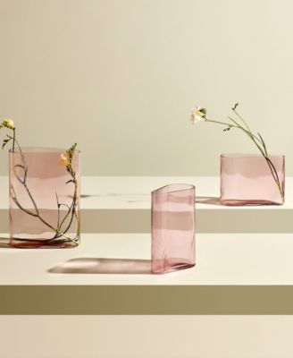 Mist Tall Vase Dusty Rose