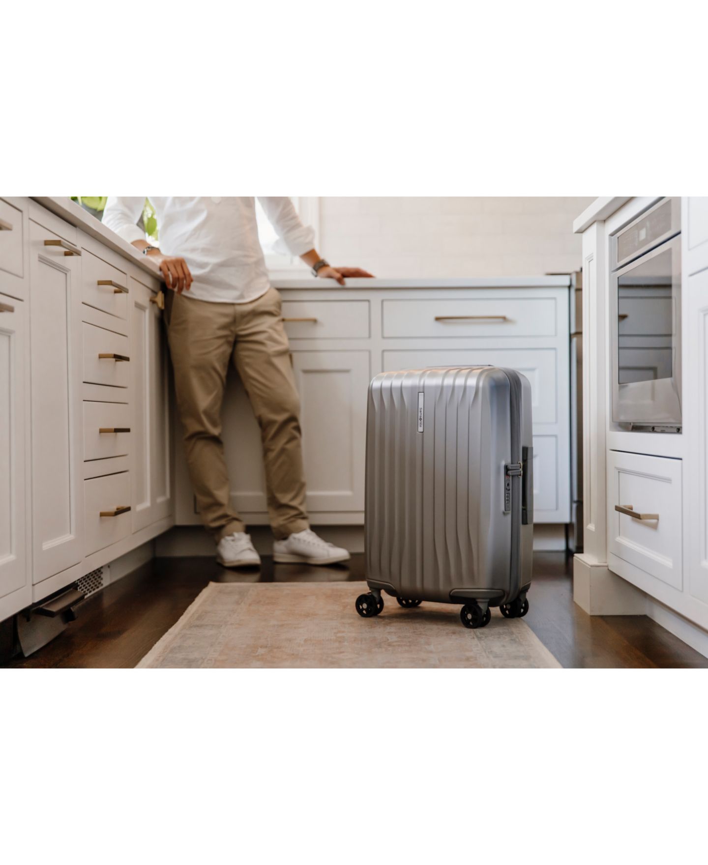 Чемодан Samsonite Uplift Hardside Large Check-In Spinner, цвет: Синий — фото 13