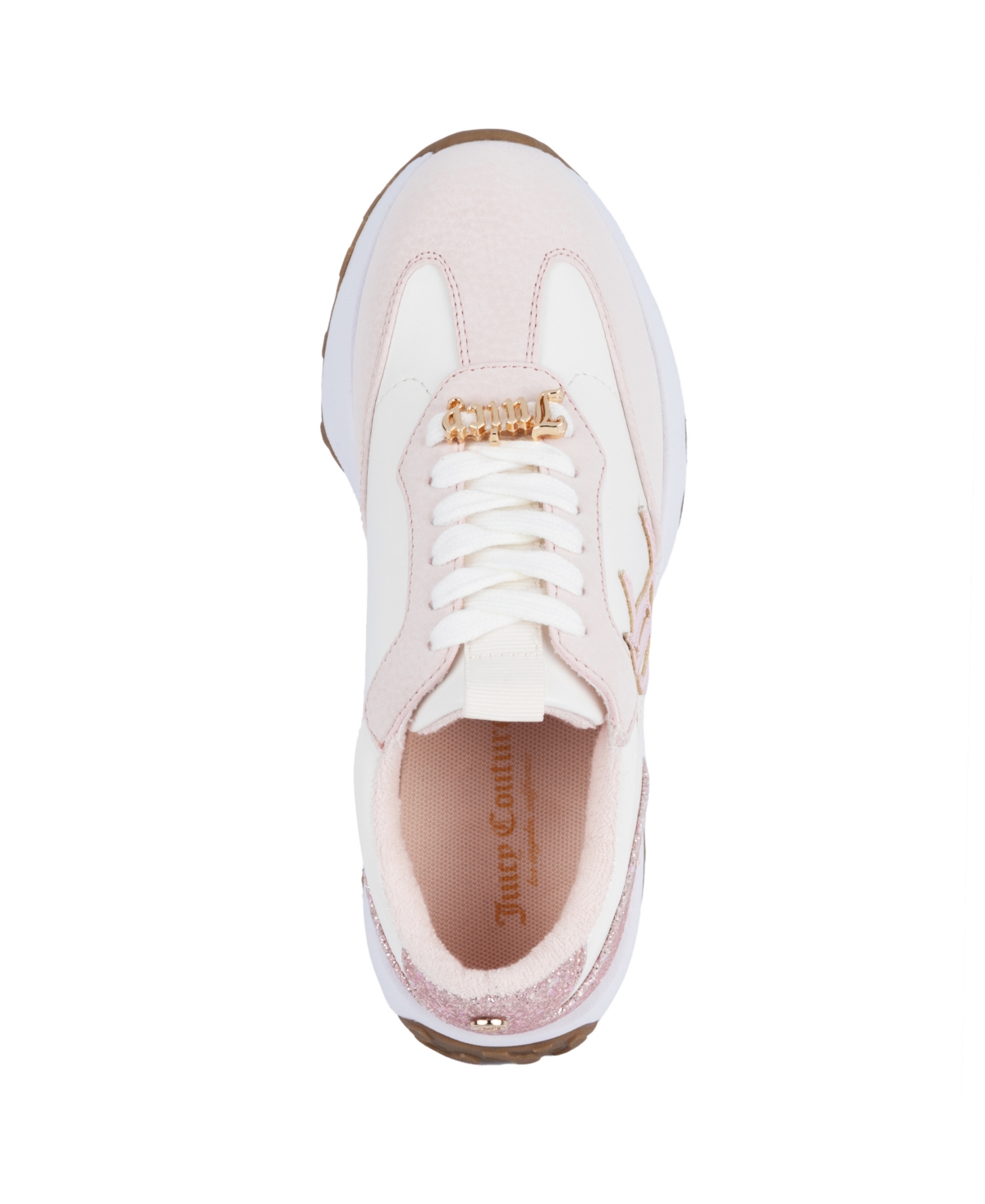 Juicy Couture Women's Eunice Lace-Up Sneakers -White