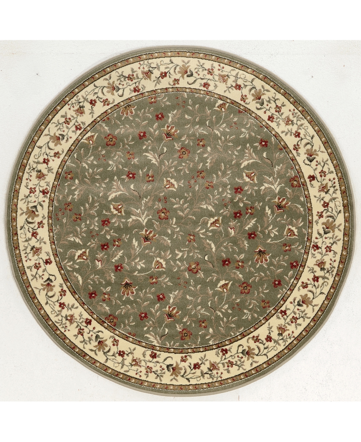 KM HOME CLOSEOUT! KM HOME PESARO 5'3"X5'3" ROUND AREA RUG 