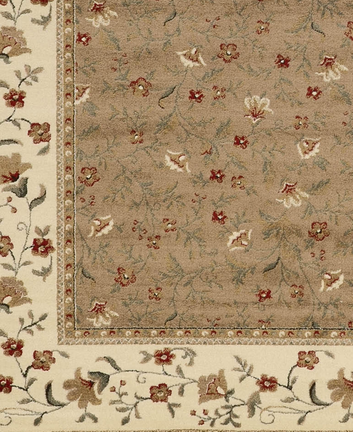 Shop Km Home Closeout!  Pesaro 3'3"x4'11" Area Rug In Beige