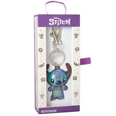 Stitch Pave 3D Bling Keychain - Bag Charm, Backpack Accessories, Travel Collectible Gift Keychains