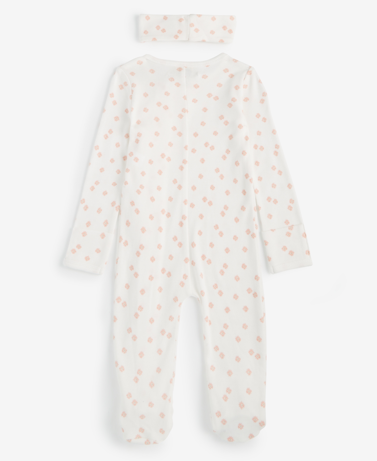 First Impressions Baby Girls Secret Garden Cotton Printed Coverall Set, Created for Macy's
