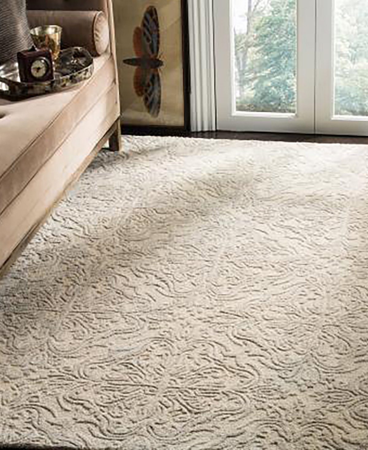 Safavieh Blossom I BLM103 2'x3' Area Rug -Gray