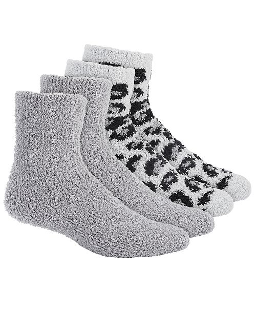 alfani Charter Club Women's 2-Pk. Fuzzy Butter Socks Created for Macy's Women's Fashion Shoes & Accessories