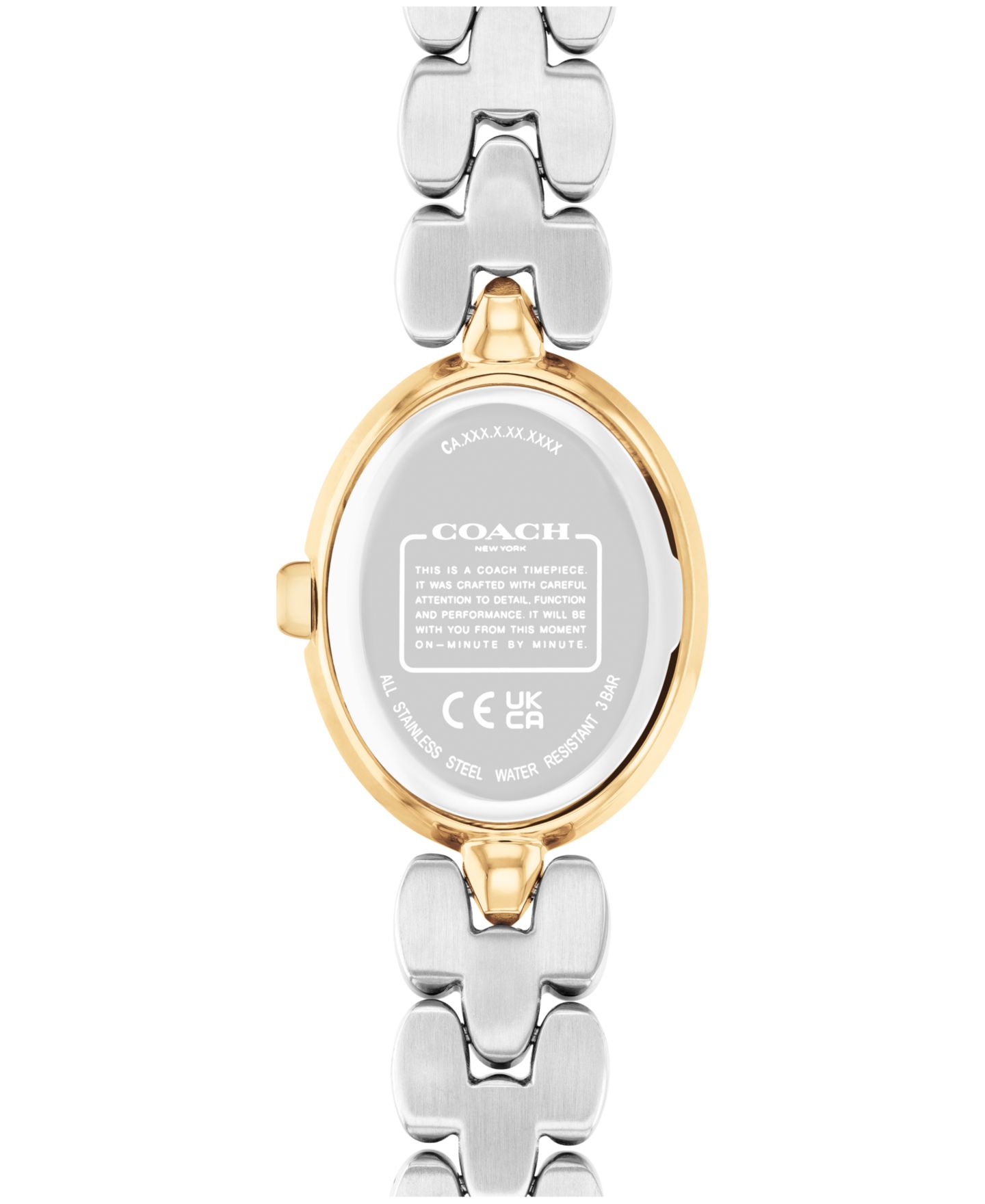 Женские часы COACH Two-Tone Sammy Stainless-Steel Watch 22.5mm — фото 3