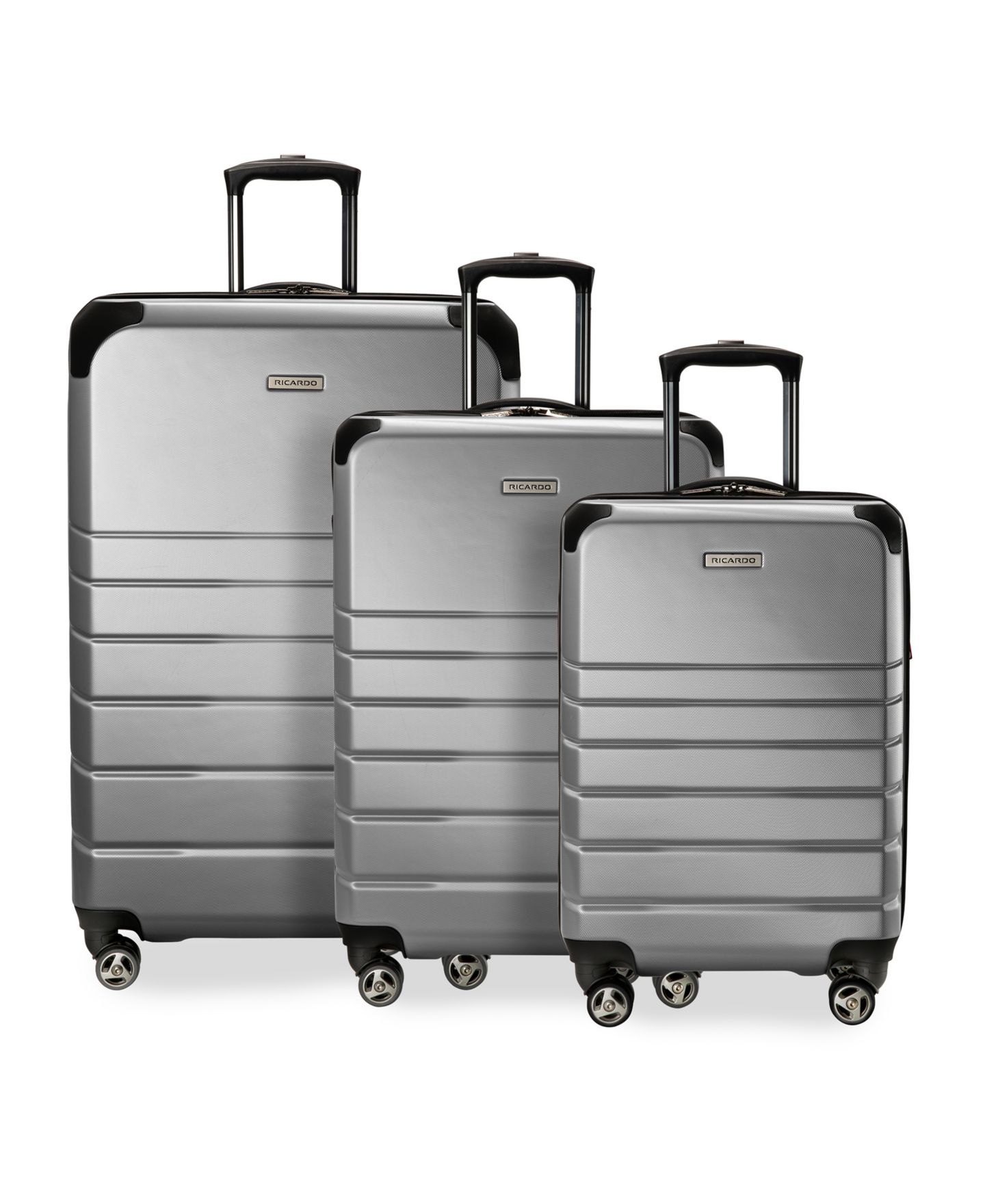 Чемодан Ricardo Orinda Hardside Carry-on Spinner, цвет: Синий — фото 23