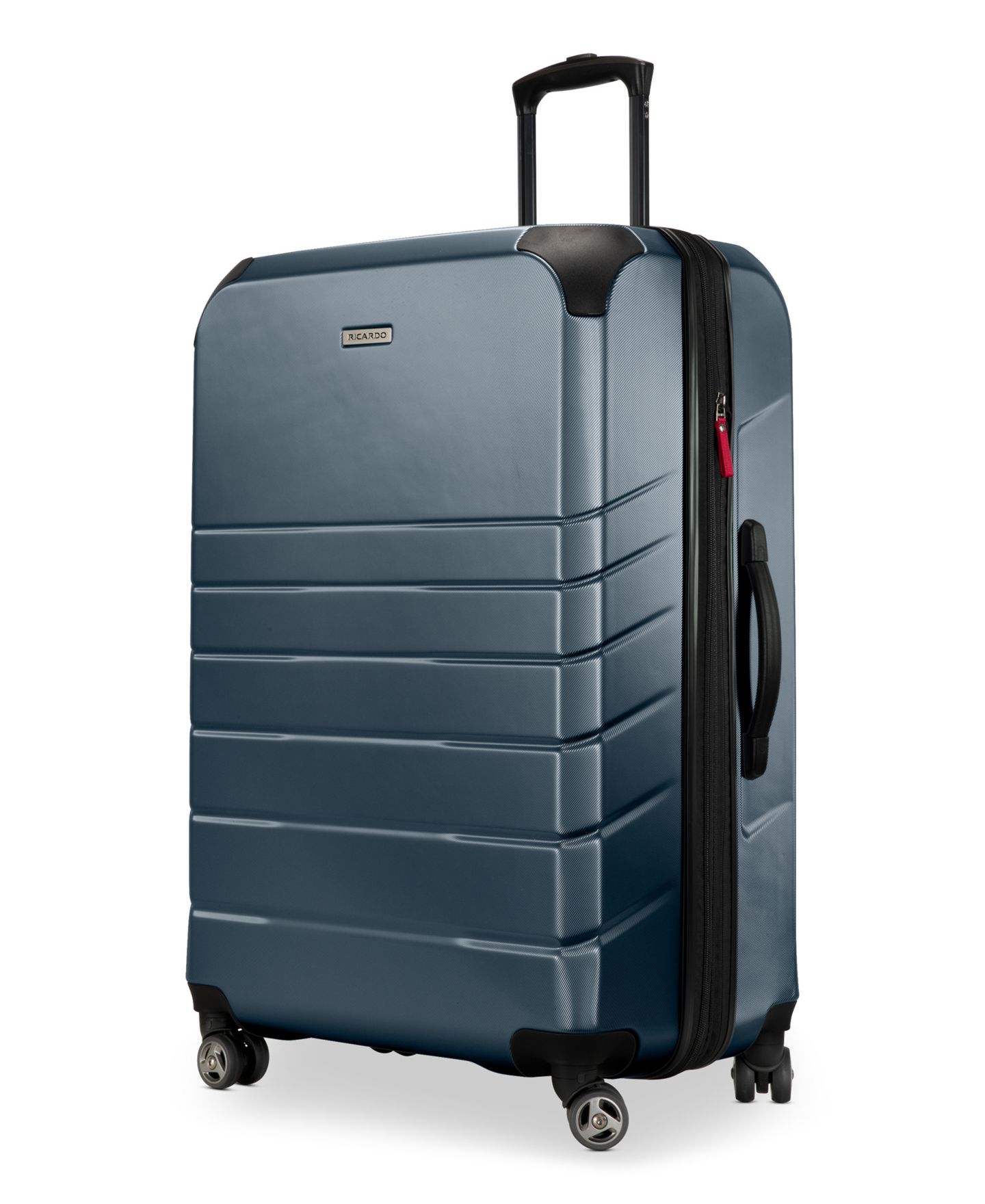 Чемодан Ricardo Orinda Hardside Large Check-in Spinner, цвет: Синий — фото 5