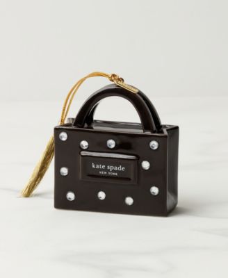 Kate Spade Be Jolly Signature Shopping Bag Ornament