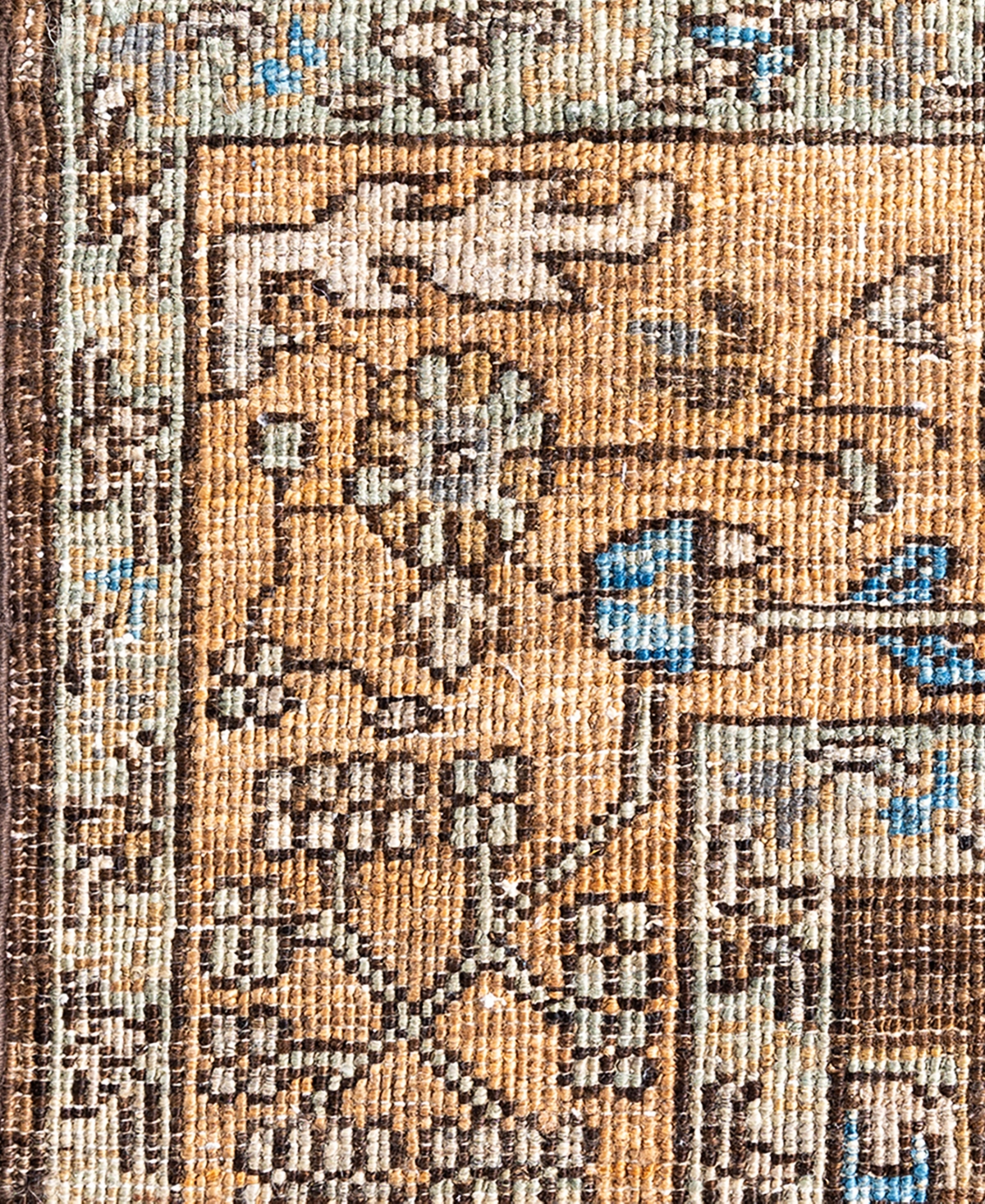 Adorn Hand Woven Rugs Serapi 4'2"x5'6" Area Rug In Brown