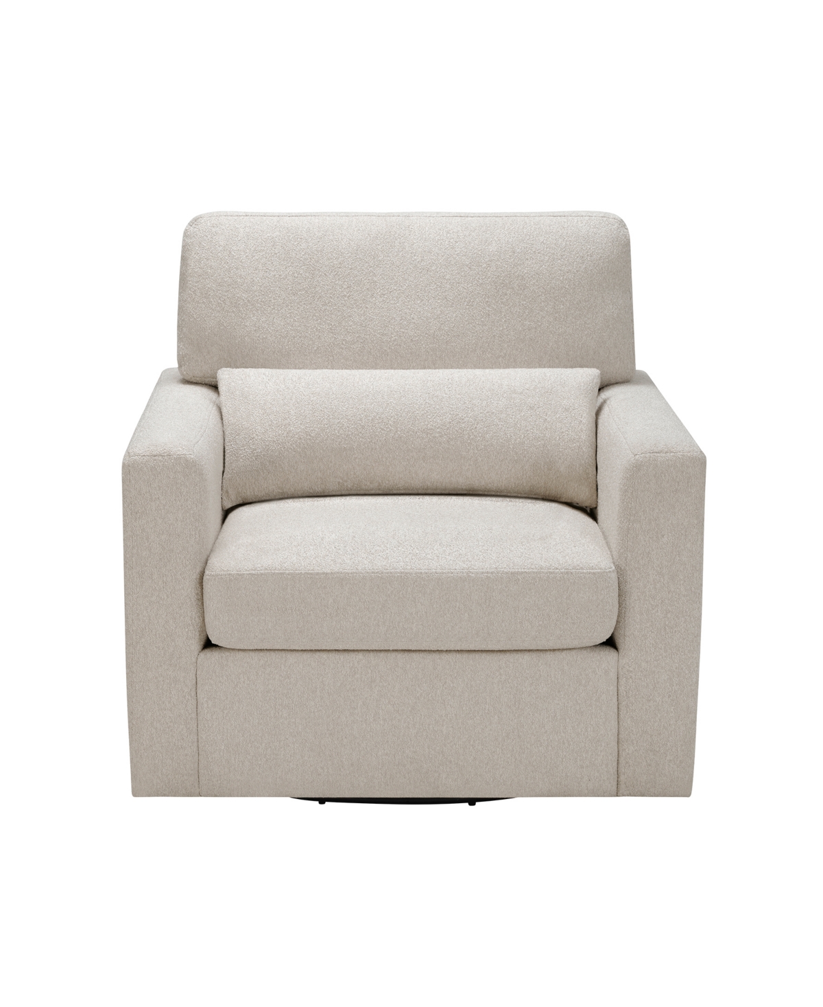 Homelegance White Label Mischa 35" Swivel Chair In Beige