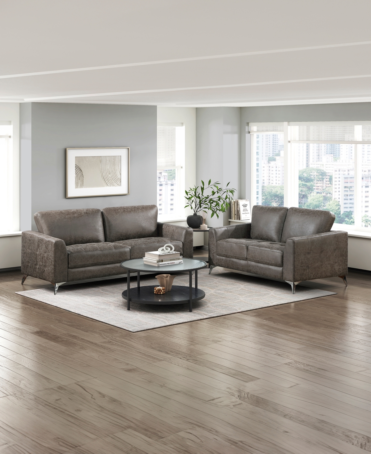HOMELEGANCE WHITE LABEL RESONANCE 77" SOFA 