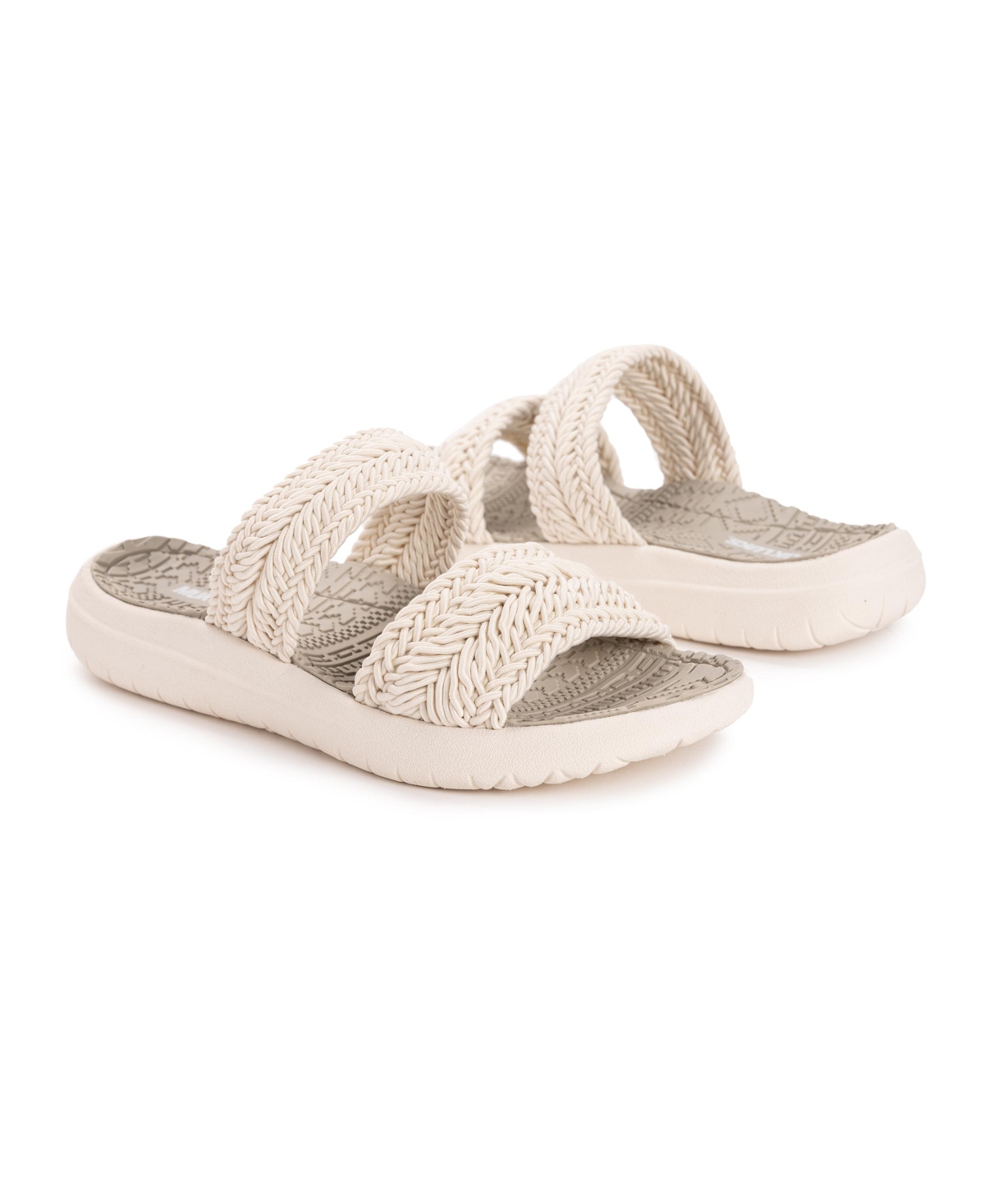 Muk Luks Women's Stella 2 Strap Slide Sandal