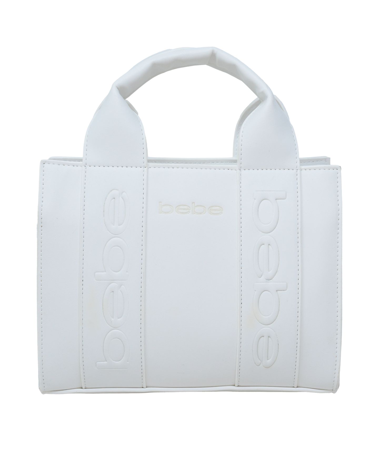 Женская сумка Bebe Hana Mini Satchel Crossbody, цвет: Белый — фото 1