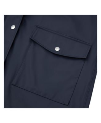 Women's Waterproof Rain Coat Rubberized Jacket