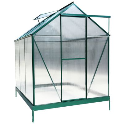 Premium Aluminum Greenhouse for Plant Growth & Ventilation