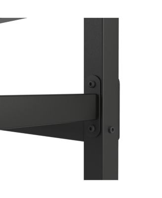 Queen Metal Platform Bed with Headboard and Footboard