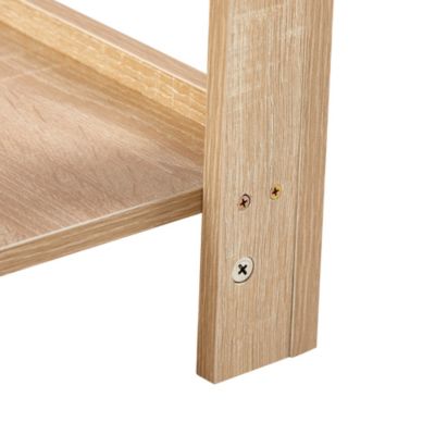 Streamdale Natural Rattan End Table with Drawer