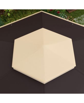 Foldable Pop-Up Gazebo with Carrying Bag for Outdoor Activities