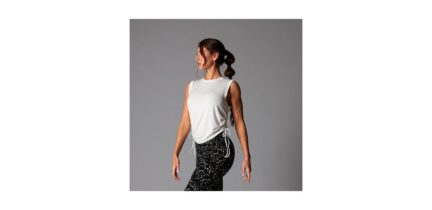 Women's Crop Side Tie Tank