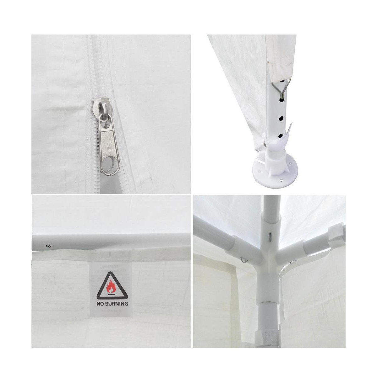 Yescom 10' x 20' Party Wedding Tent Canopy Outdoor Heavy Duty Pavilion Cater Event- White