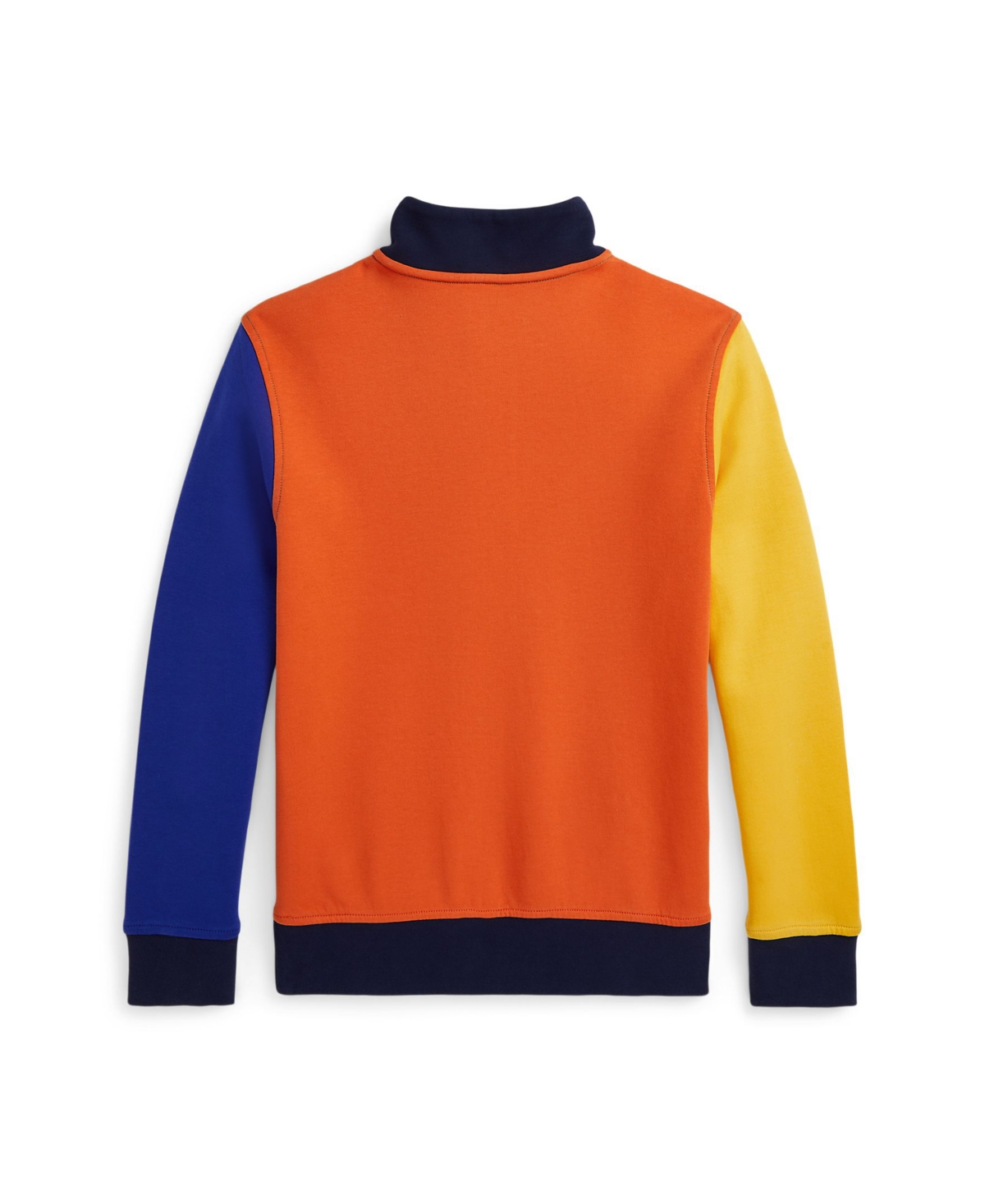 Polo Ralph Lauren Big Boys Color-Blocked Double-Knit Sweatshirt
