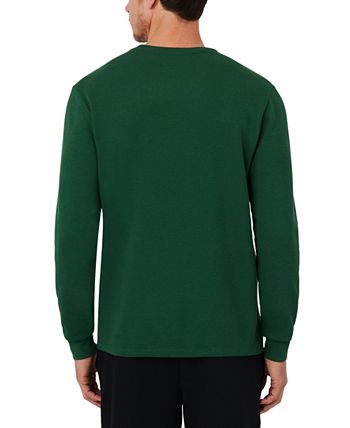 Lacoste Men s Waffle Knit Thermal Sleep Shirt Macy s