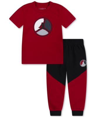 Jordan - Little Boys Jumpman T-Shirt & Flight Pants, 2 Piece Set
