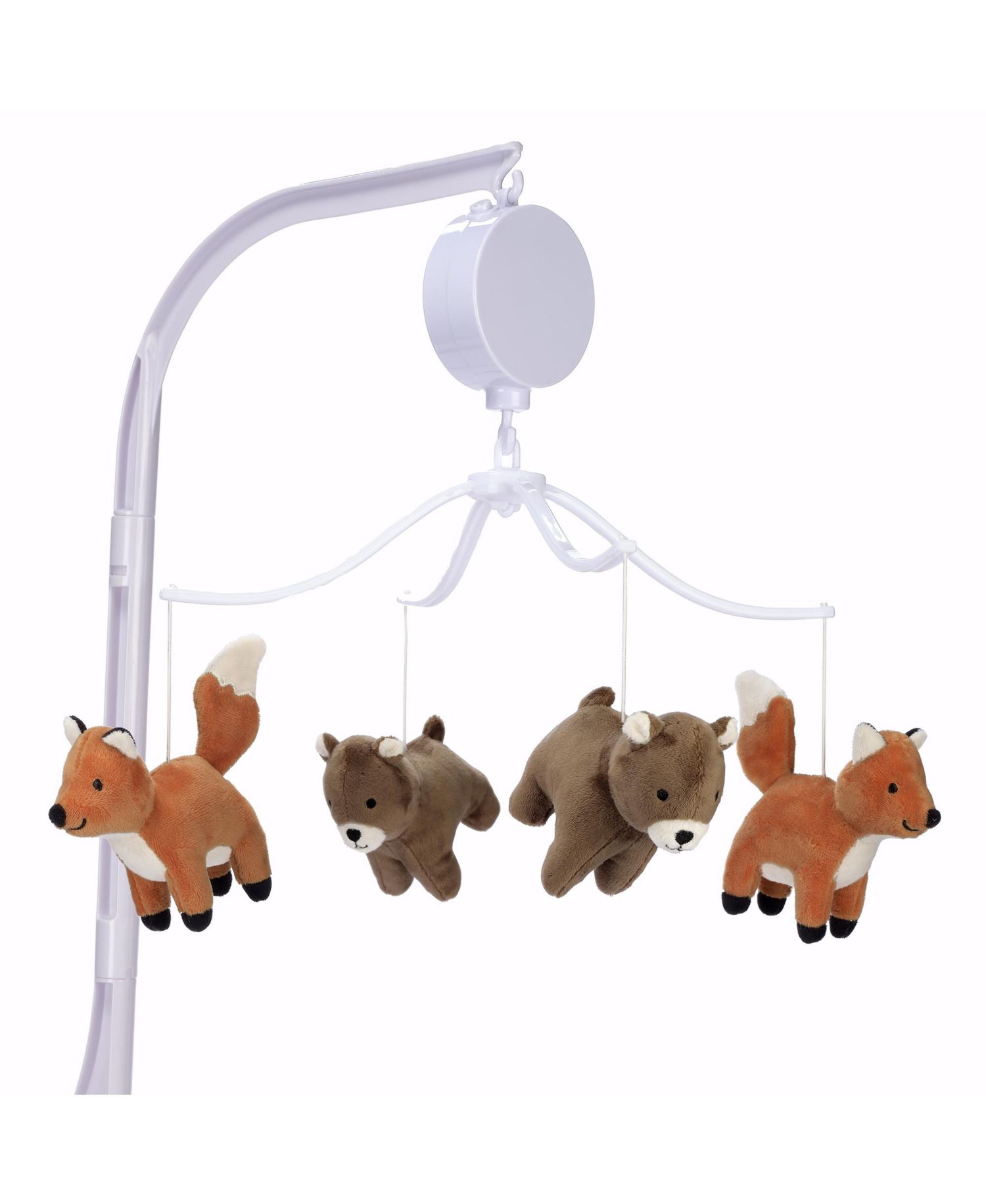 Sleepytime Musical Velour Crib Mobile