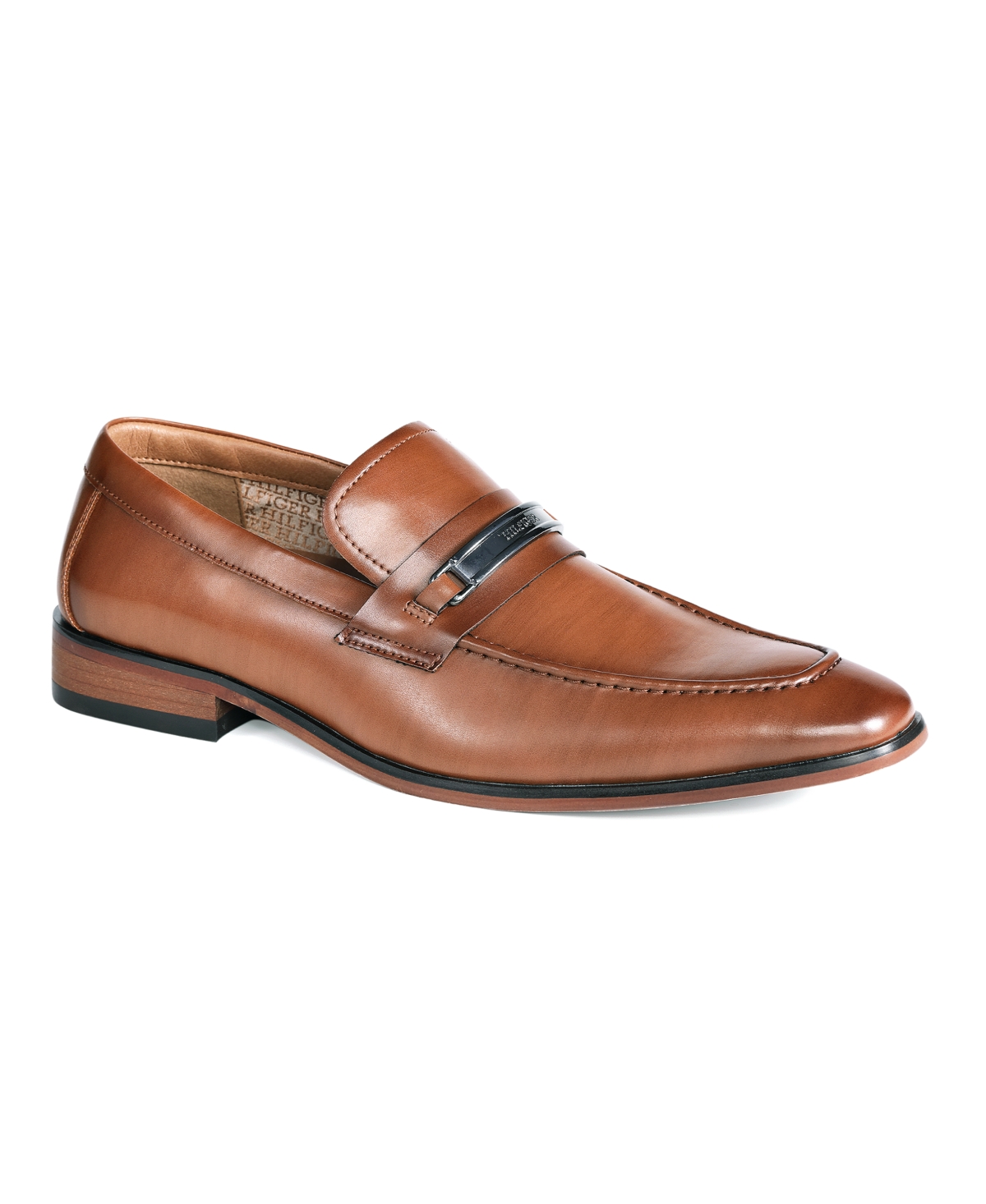 Tommy Hilfiger Men's Speer Slip On Dress Loafers In Cognac