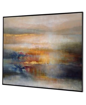 Seafaring Dusk Hand Painted Canvas