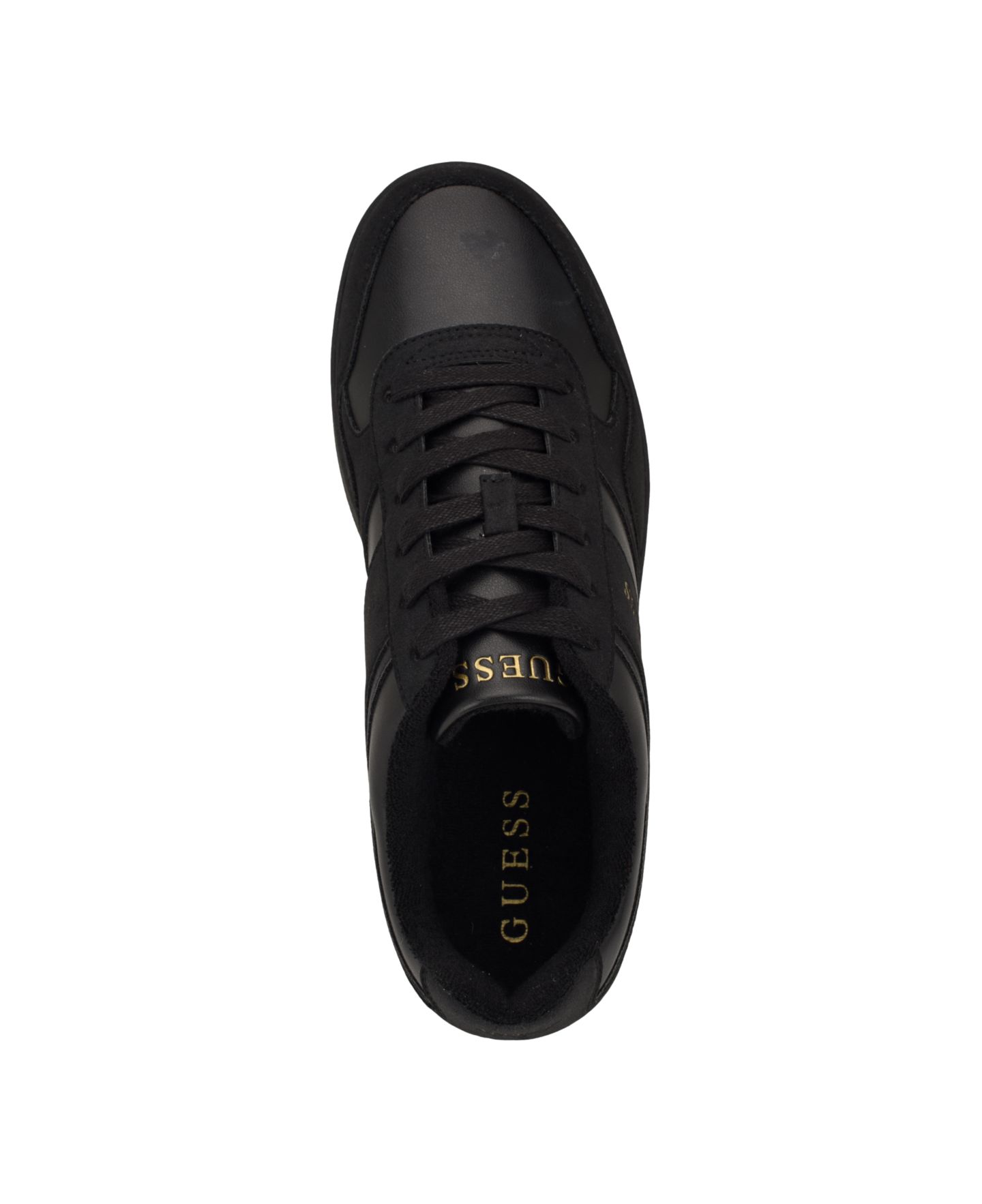 Мужские кроссовки GUESS Teylar Low Top Lace Up Fashion, цвет: Чёрный разноцветный — фото 4