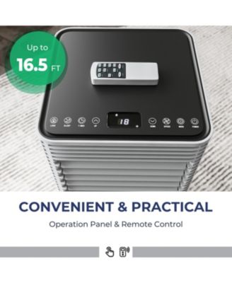 10,000 BTU Cooling, Portable Air Conditioner with Fan and Dehumidifier Mode