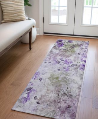Chantille Machine Washable ACN724 2'3"x7'6" Runner Area Rug