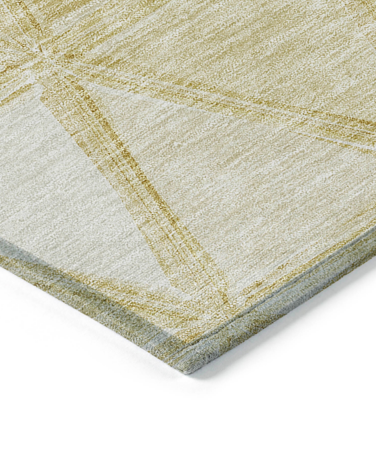 Addison Chantille Acn722 5'x7'6" Area Rug In Gold