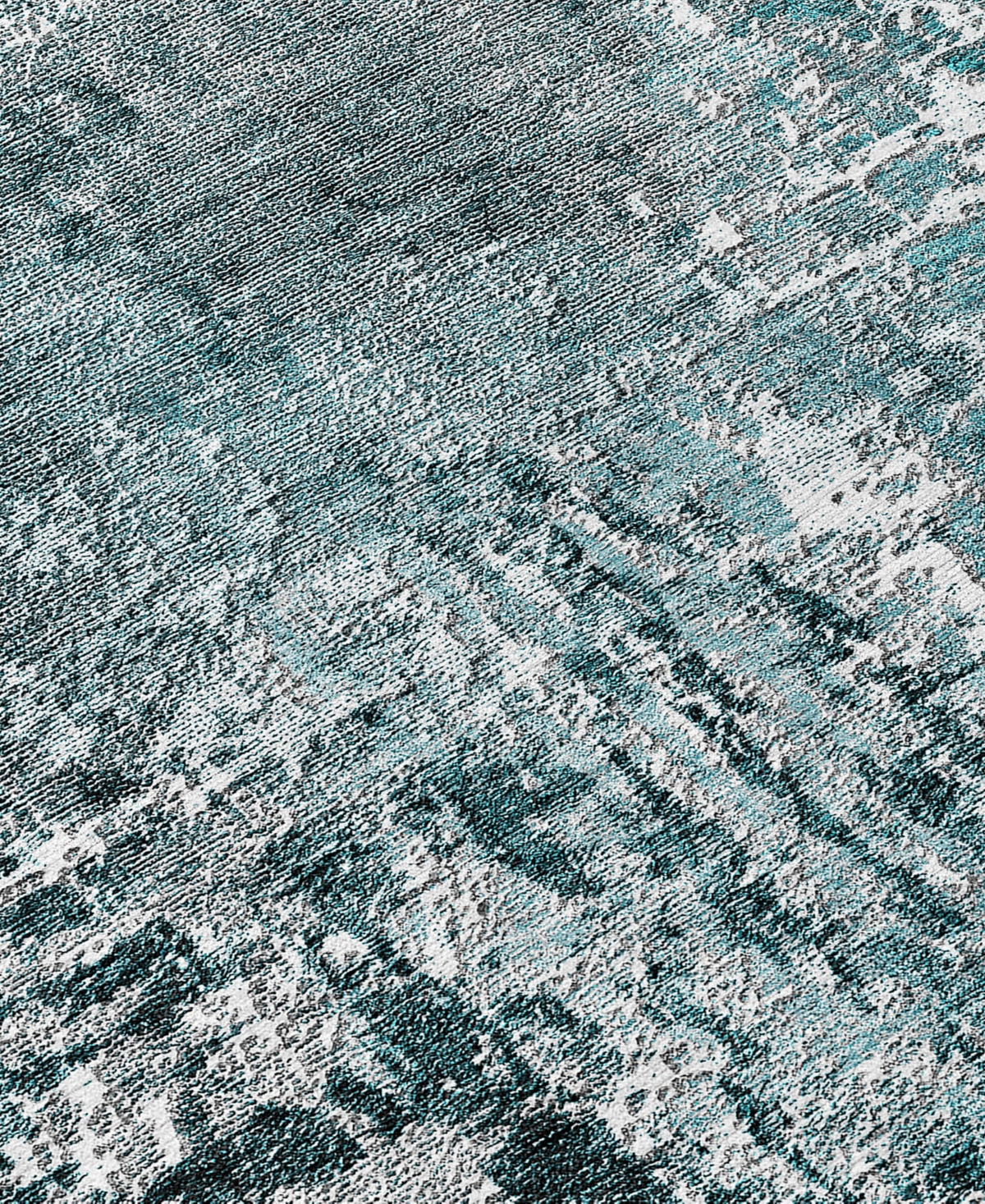 Addison Chantille Acn718 2'3"x7'6" Runner Area Rug In Teal