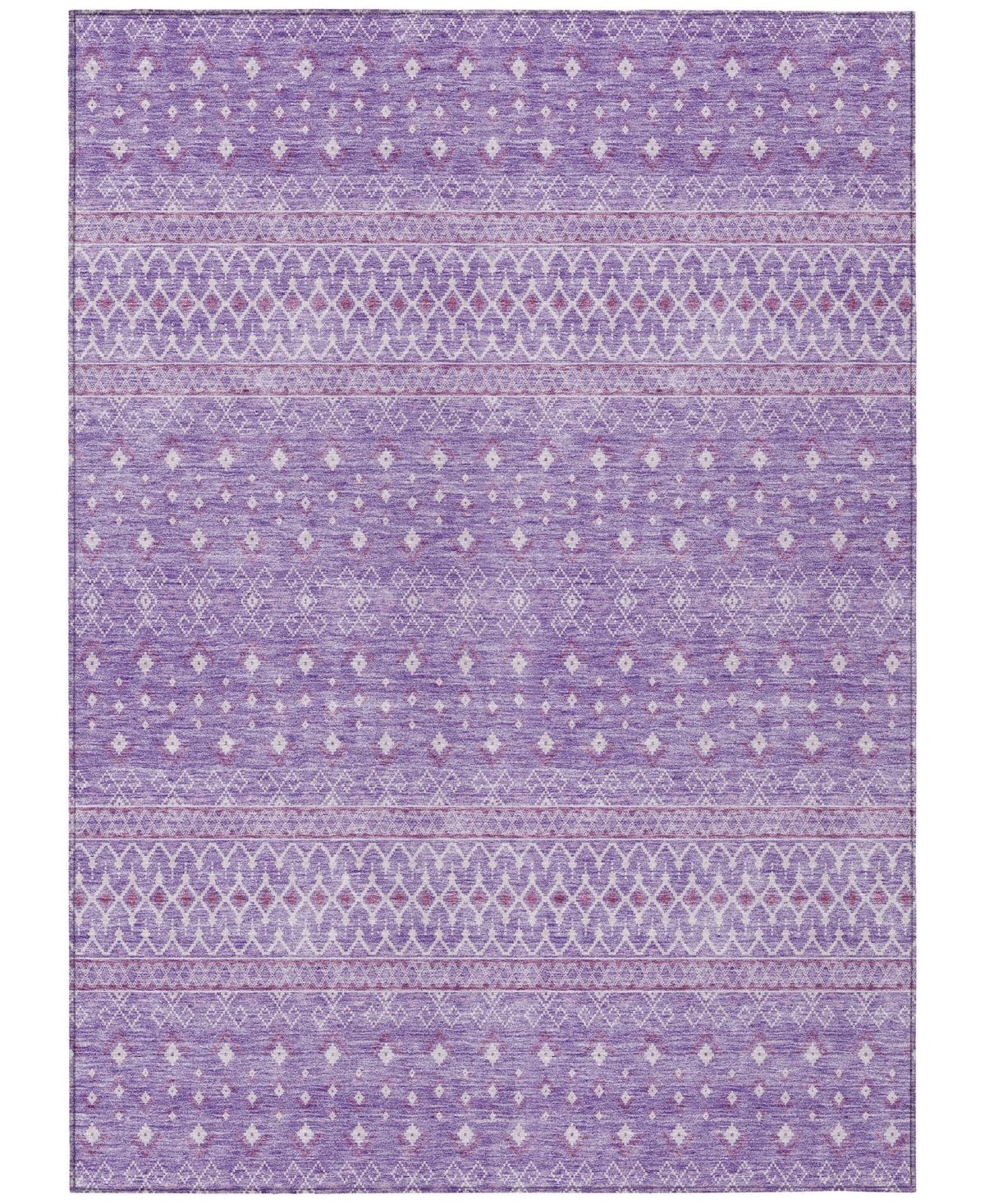 Addison Chantille Acn709 10'x14' Area Rug In Lavender