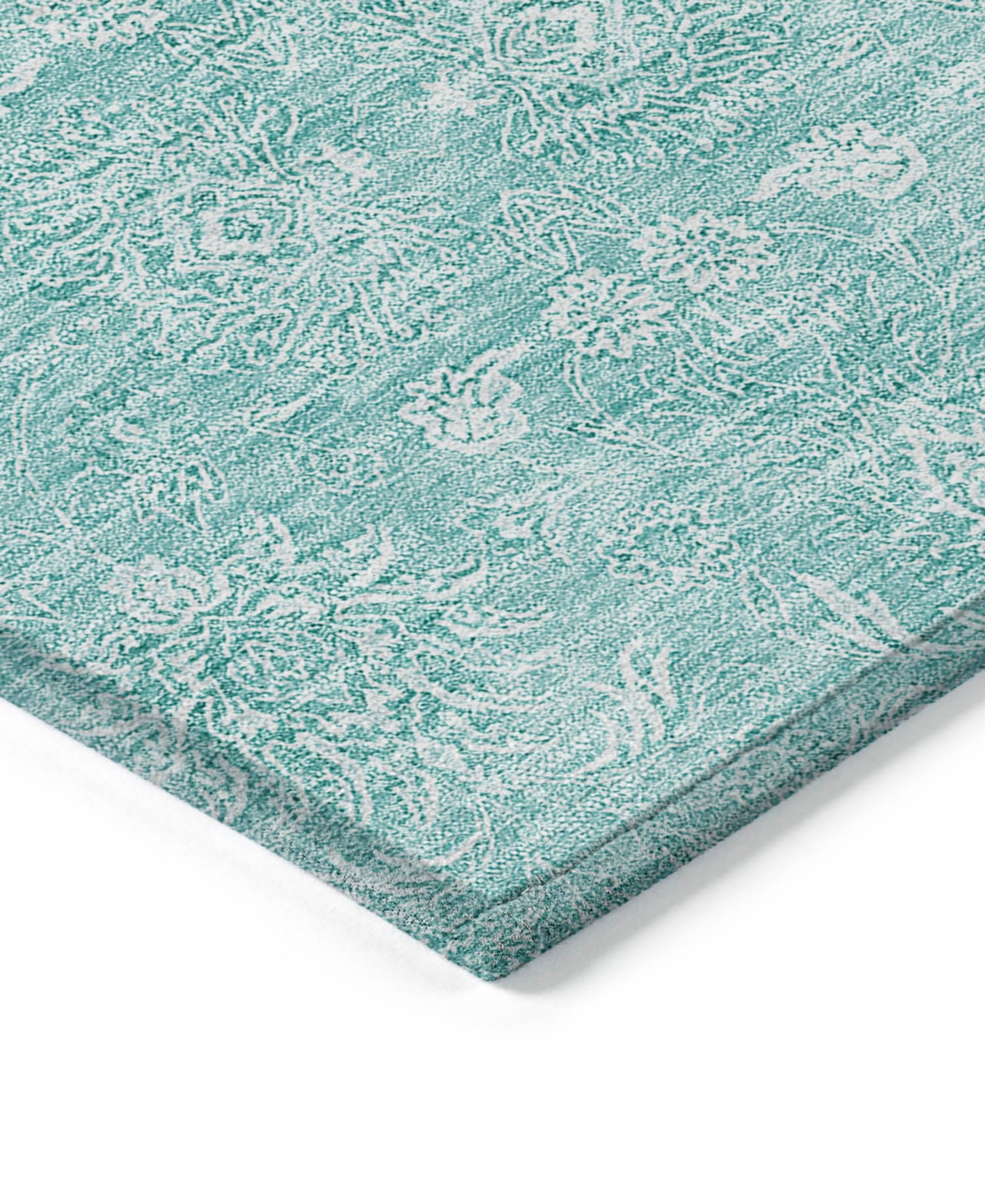 Addison Chantille Acn703 2'6"x3'10" Area Rug In Aqua